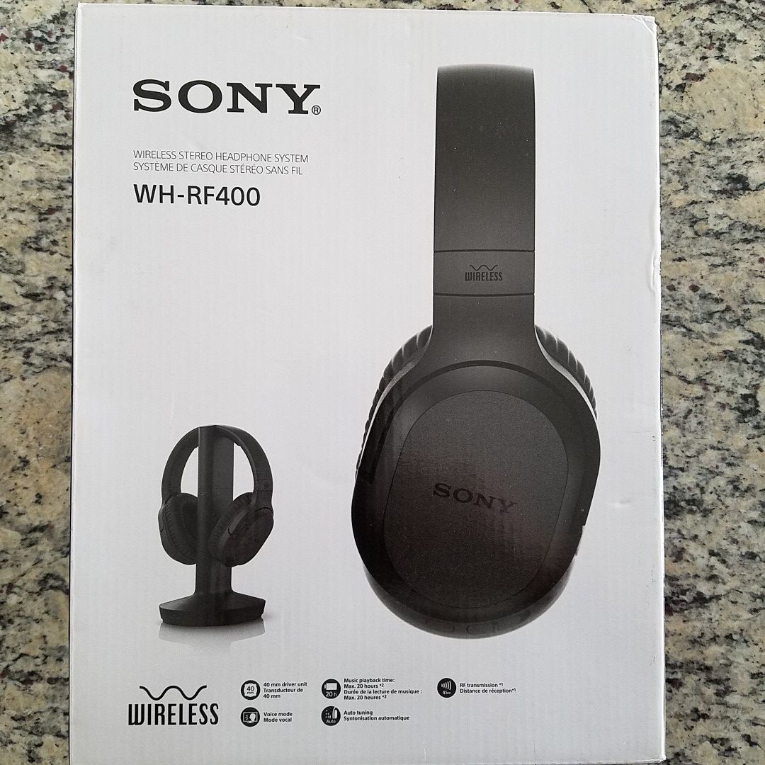 Sony WH-RF400 wireless stereo headphone system
