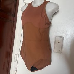New Balance Bandier Bodysuit For One Piece Leotard Shirt Top 
