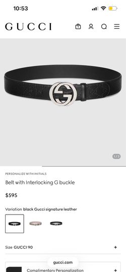 Used Gucci Belt Size 95