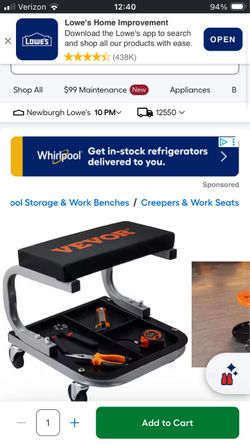Vevor car repair seat