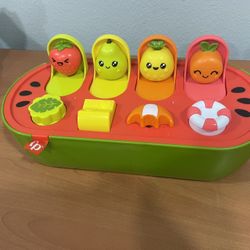 Fisher Price Pop-Up Fruit Boat Toy