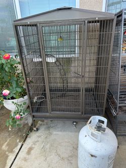Large bird cage $100