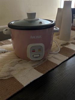 Pink rice cooker