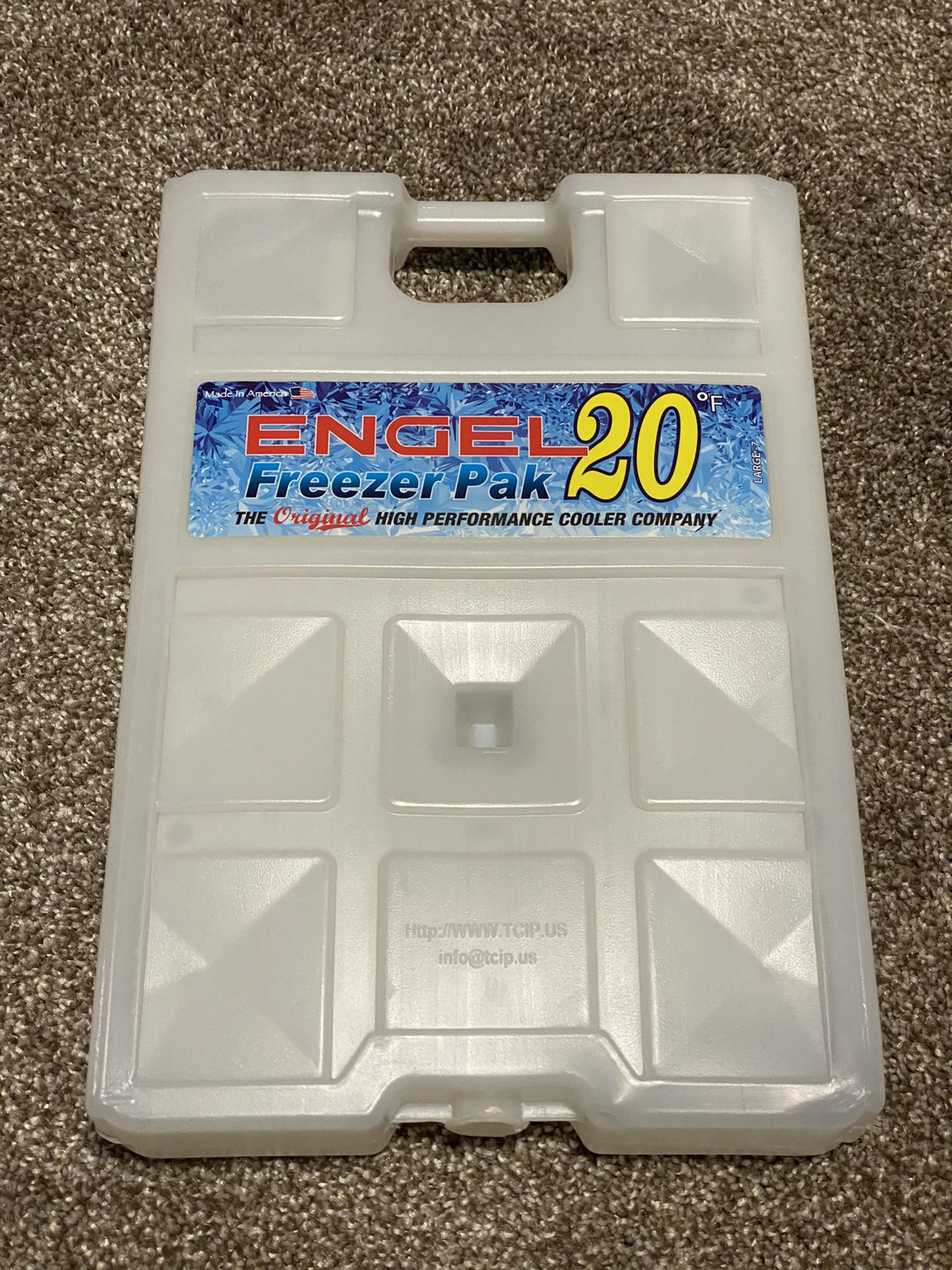 Engel Coolers 20F Degree Freezer Pak, 5 Lb, White, Large-7