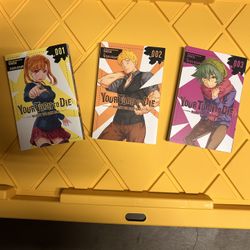 Your Turn to Die Majority Vote Death Game Volumes 1-3 English Manga
