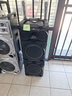 Megapower Large Party Speaker with Microphones