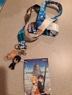 Sword Art Online Anime Lanyard