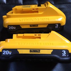 Dewalt Batteries. 3 Ah