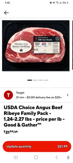 18 steaks for 160