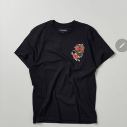 Skull Flowers Graphic Short Sleeve Tshirt