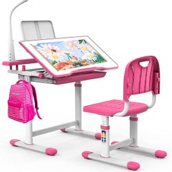 Kids Desk And Chair Set