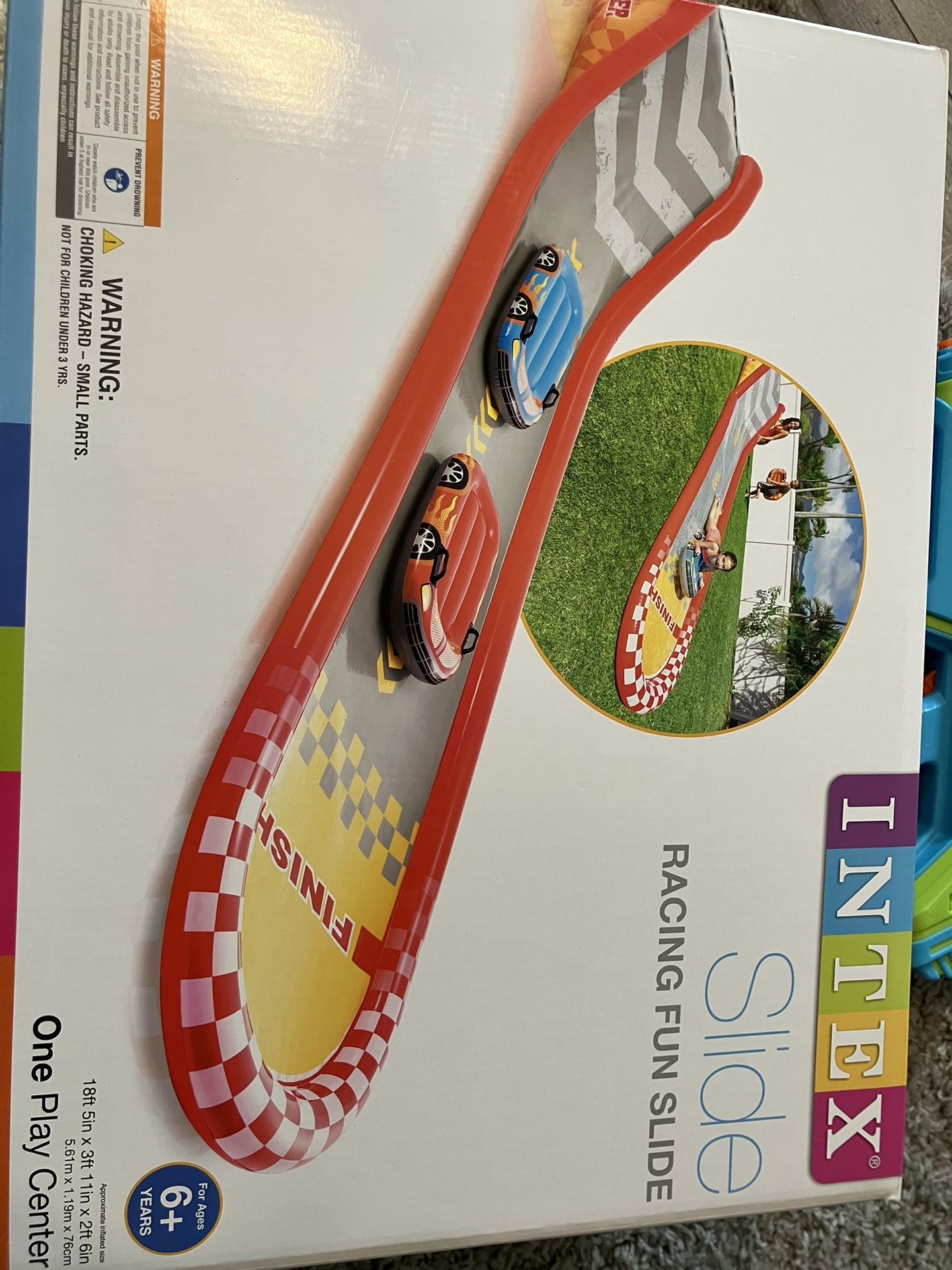New Intex Water Slide
