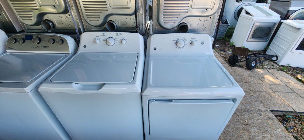 G/E ,washer end Dryer Works Good 