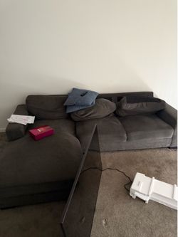 Tv stand and couch for sale need gone asap