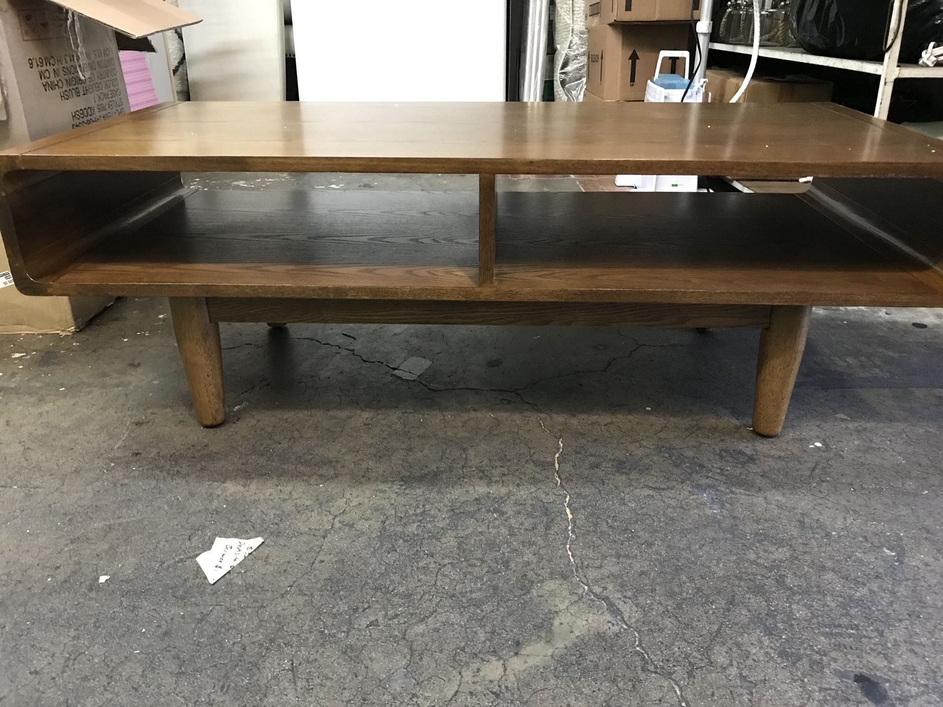 Dexter Mid - Century Coffee Table - Deco Walnut - Haven Home