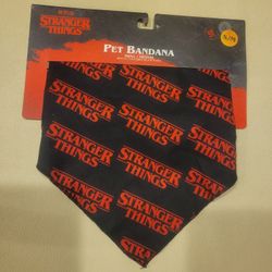 Stranger Things Dog Bandana