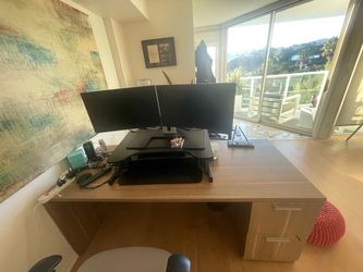 Office Desk with Matching Extension — $325 Each OBO