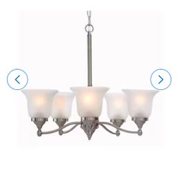 5 light chandelier