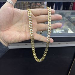 14k Cuban Chain 26” Semisolid 33.4g