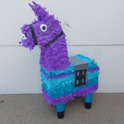 Purple Fortnite Llama Piñata