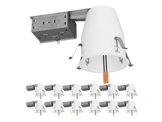 New 12pk 4” Can Lights