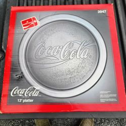 Coca-Cola Platter  13"