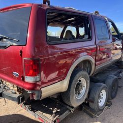 Parting out 2001 excursion 4x4 Eddie Bauer parts