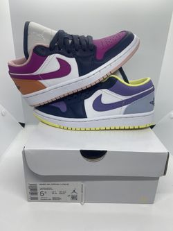 Jordan 1 Low Purple Magenta (Women’s) Size 5.5W / 4M