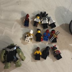 Ninjago and Spider-Man legos