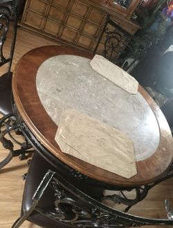 Round Wood Dining Table