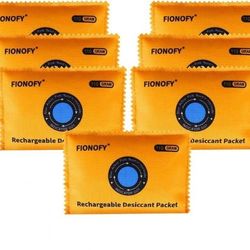 7pk. Reusable Moisture Absorbing Desiccant Packs