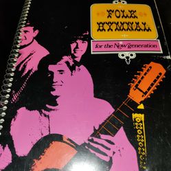 1970 Folk Hymnal For The Now Generation Music Sheet Book