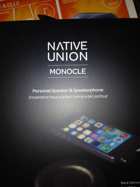Personal Speaker Native Union Monocle