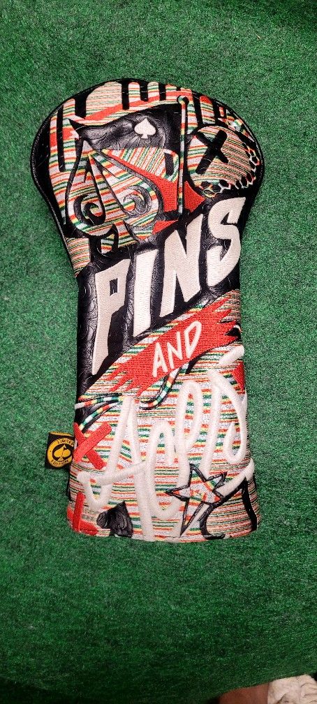 Pins and Aces Graffiti Driver Golf Club Headcover