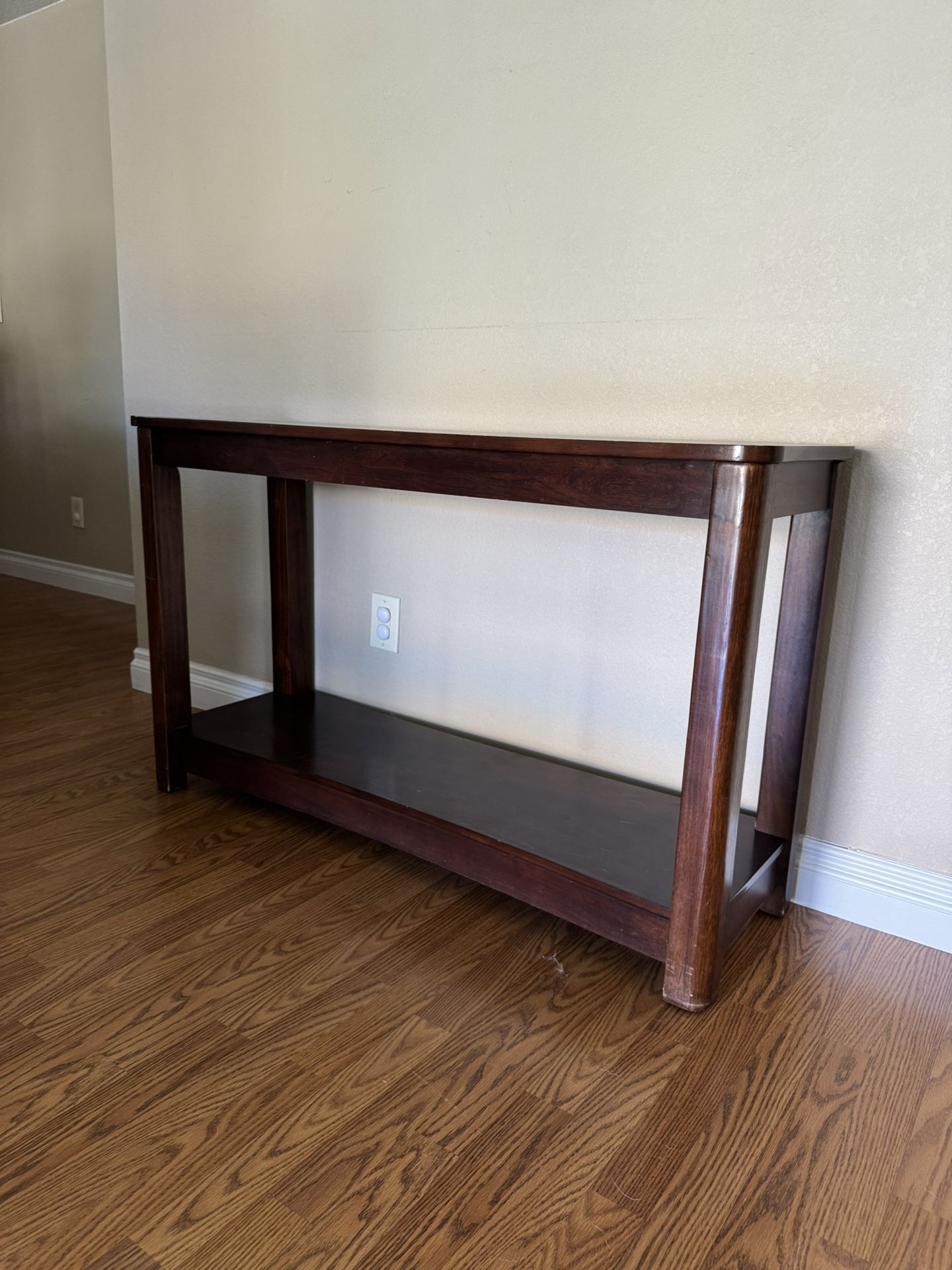 Solid Wood Sofa Table. Great Condition.