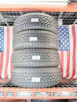 ✅ 4 USED TIRES 275/60R20 GOODYEAR WRANGLER TRAILRUNNER AT HIGH-TERRAIN TRUCK JEEPS 2756020