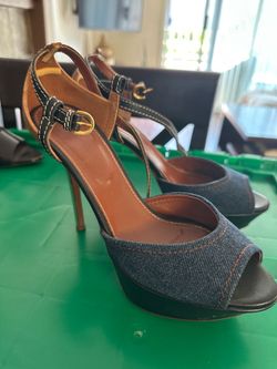 Sergio Rossi Denim Pumps