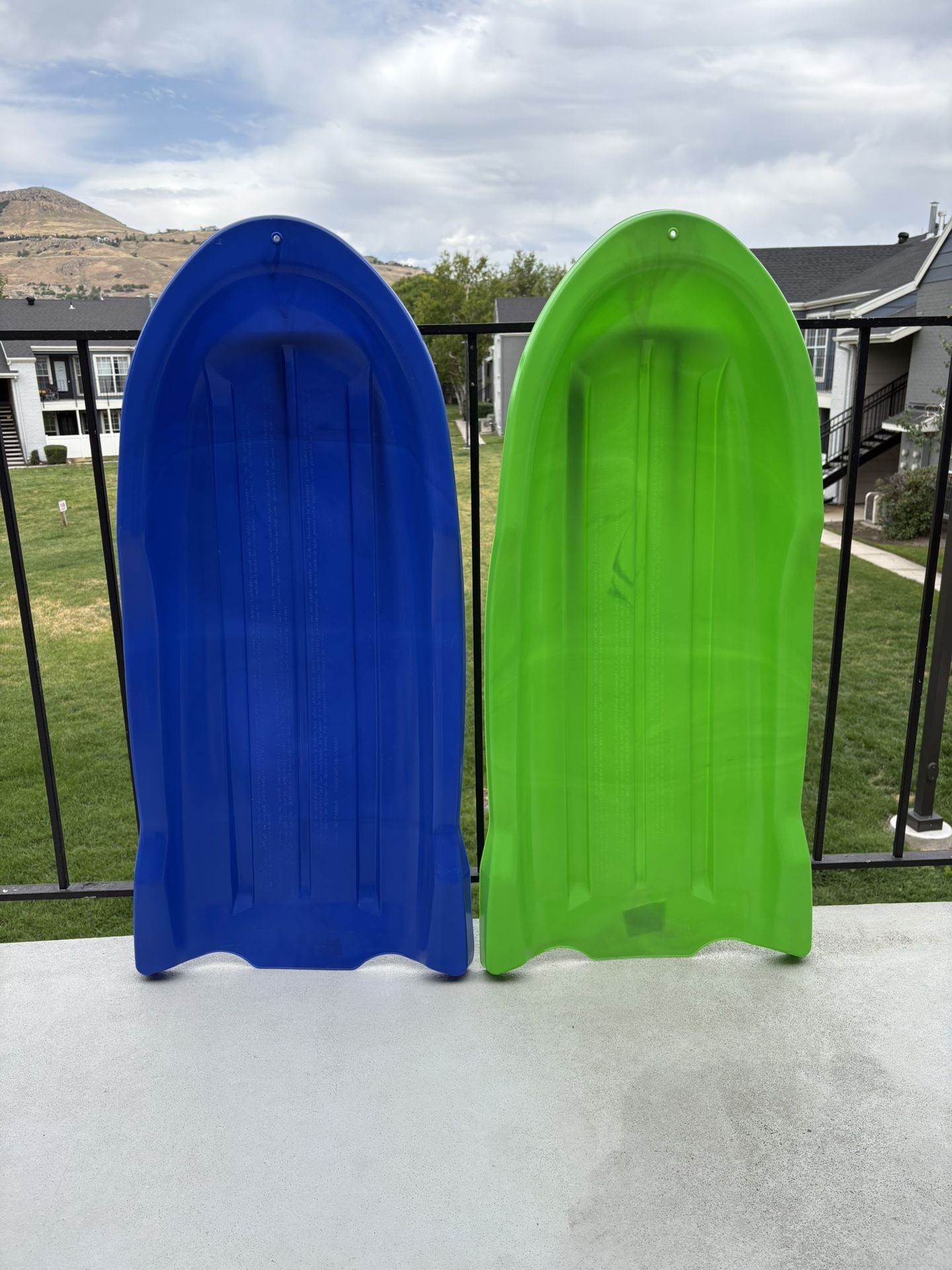 Pair of Sleds for Sale – Lightly Used, Great Deal