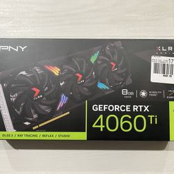 PNY GeForce RTX 4060 Ti XLR8 Graphics Card
