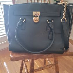 Michael Kors Leather Hamilton Large Sachel bag