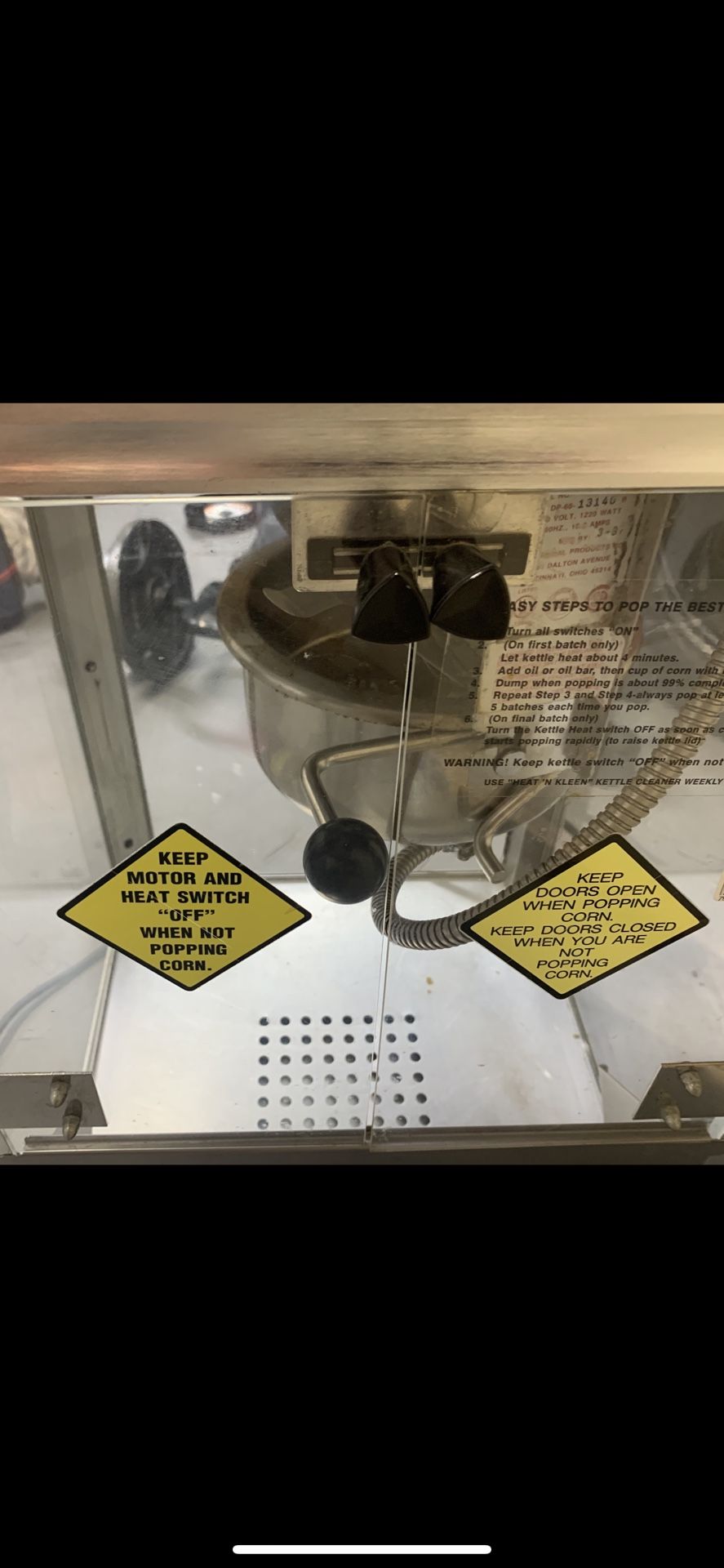 Gold Medal Deluxe Sixty Special 2660 Popcorn Machine for Sale in