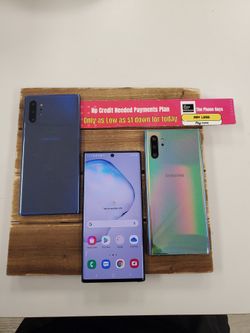 📱 Samsung Galaxy Note 10 Plus (Pre-Owned) – Starting at $149 or Just $1 to Take It Home Today! Save up to 85% with Up to 6-Month Warranty 🔥