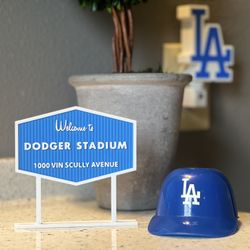 Welcome to Dodger Stadium 3d replica sign