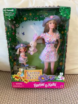 Barbie & Kelly Easter bunny fun