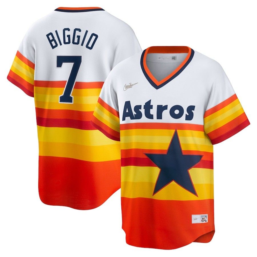 Houston Astros - Craig Biggio Retro Stitched Jersey - Multiple Sizes  Available for Sale in San Antonio, TX - OfferUp