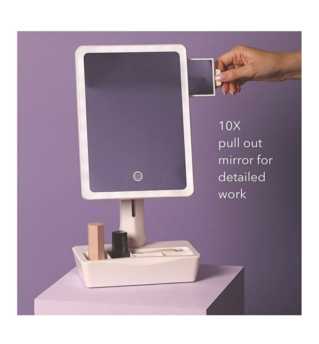 Fancii LED Lighted Large Vanity Makeup Mirror