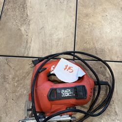 Black And Decker Jig Saw