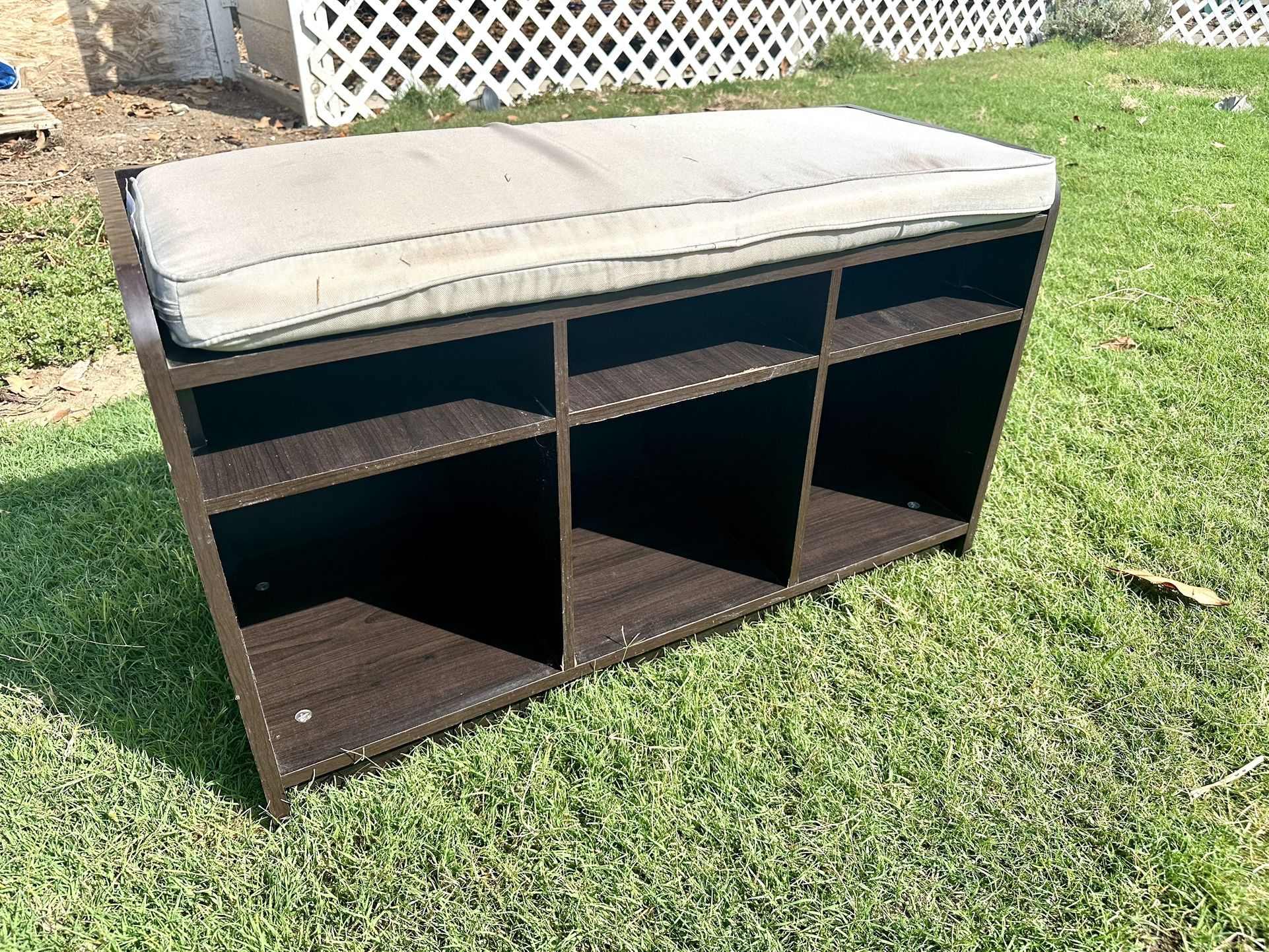 Storage Bins And Seat