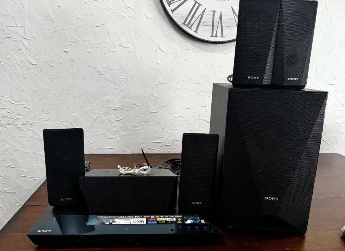 SONY #BDV-E3100 BLU-RAY DISC/DVD HOME THEATER SYSTEM