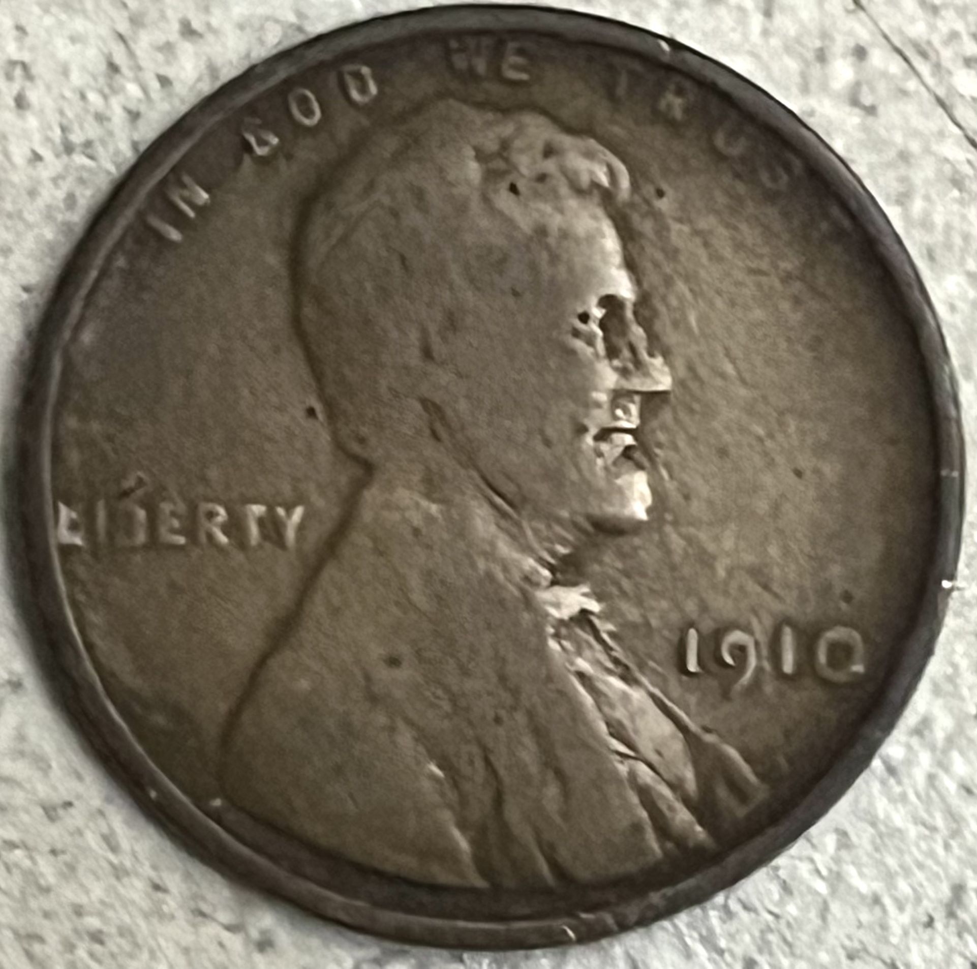 1910 Lincoln Wheat Cent